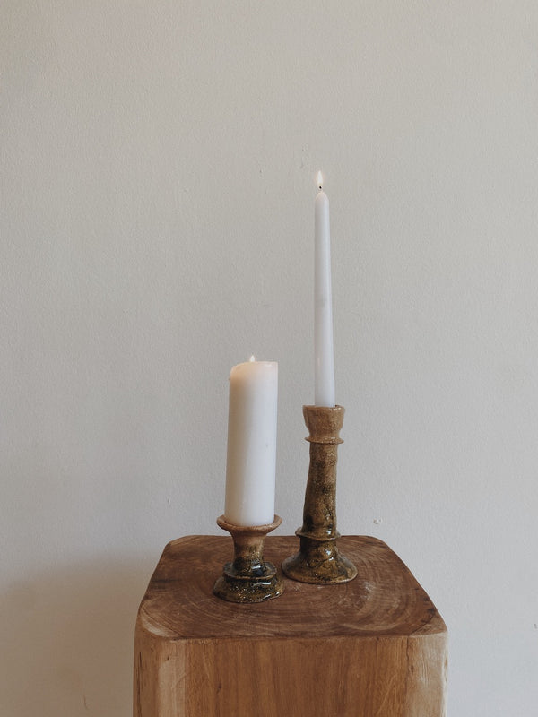 Organic candle holders