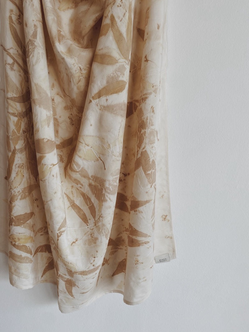 Silk scarf | Eucalyptus