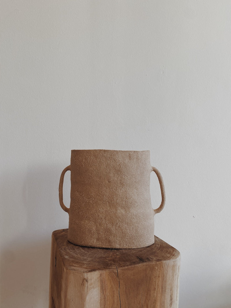 Handled vase