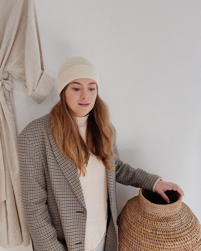 The Wool Beanie | Mushroom