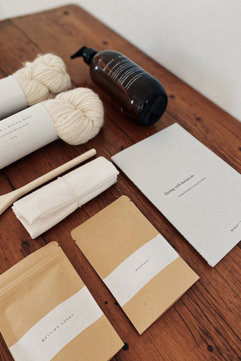 Botanical dye kit / Wool